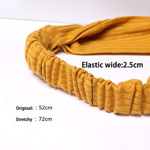 NEW Cotton Boho Knot Head Wrap - Picture 3 of 13